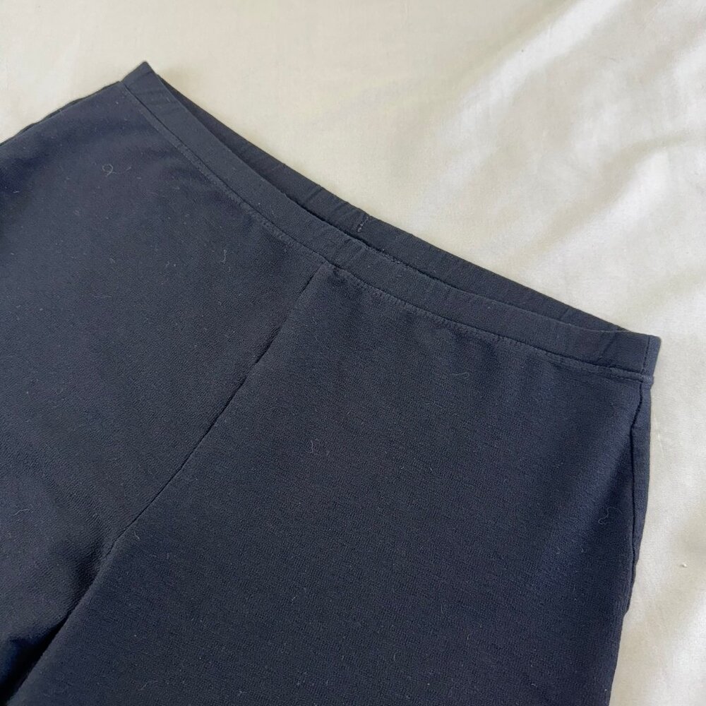 Eileen Fisher Pants Womens P275 Black Pull On Viscose USA Casual Comfortable XS
